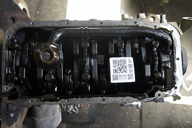 Фотография блока двигателя без поддона (коленвала) Opel X 18 XE1