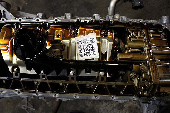 Фотография блока двигателя без поддона (коленвала) BMW N52B25AF