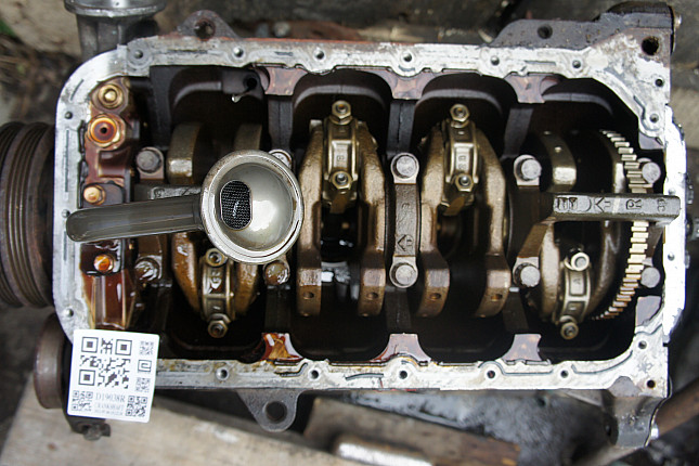 Фотография блока двигателя без поддона (коленвала) HYUNDAI G4GC-G