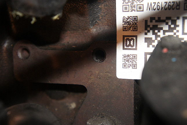 Номер двигателя и фотография площадки VW AAZ