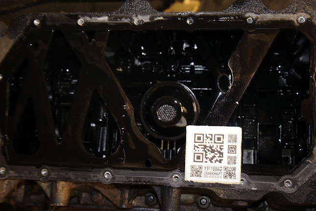 Фотография блока двигателя без поддона (коленвала) LAND ROVER M47