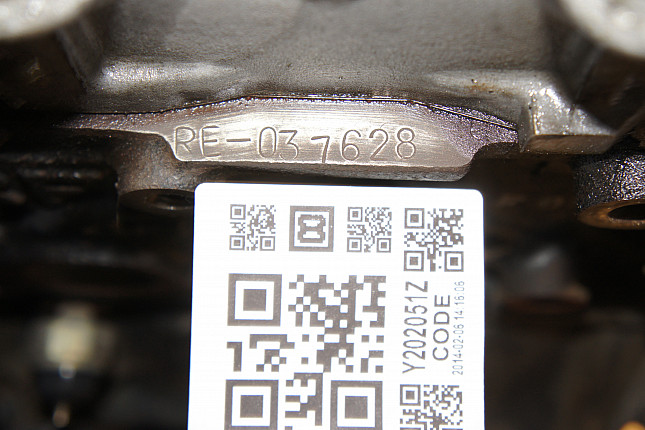 Номер двигателя и фотография площадки KIA RF