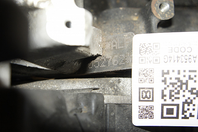 Номер двигателя и фотография площадки Audi ALF