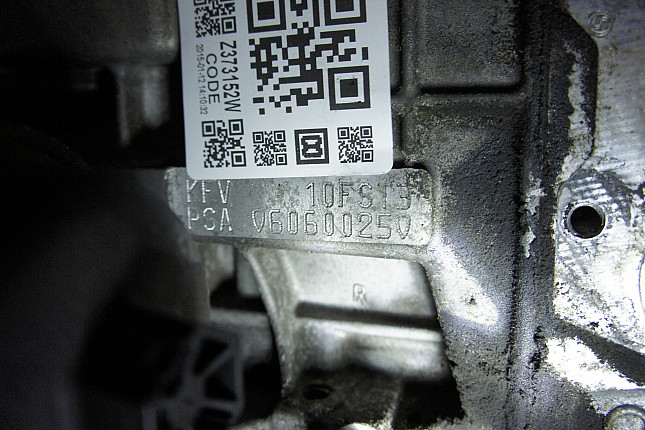 Номер двигателя и фотография площадки CITROËN KFV (TU3JP)