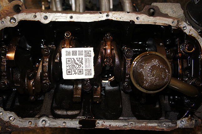Фотография блока двигателя без поддона (коленвала) MITSUBISHI 4 G 13 (12V)