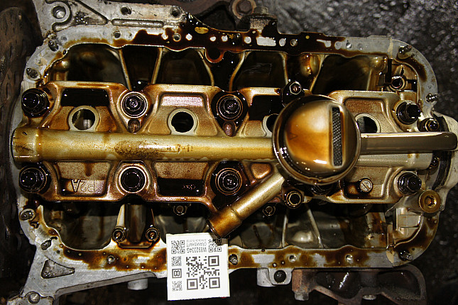 Фотография блока двигателя без поддона (коленвала) HONDA d15z4