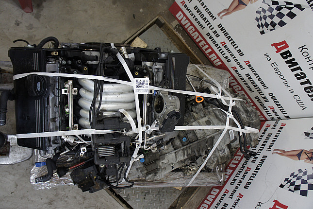 Фотография контрактного двигателя сверху Audi BDV + АКПП(FAM)
