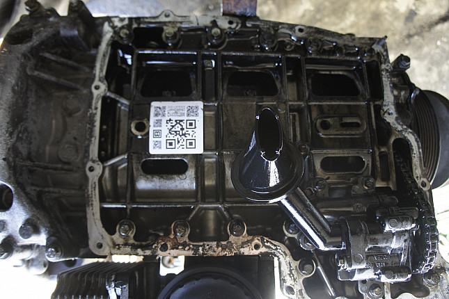 Фотография блока двигателя без поддона (коленвала) Ford D3FA