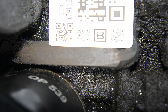Номер двигателя и фотография площадки Daewoo F8CV