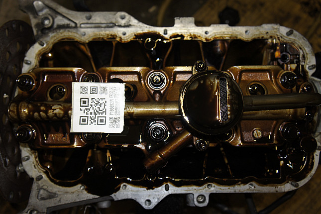Фотография блока двигателя без поддона (коленвала) Honda D15Z6