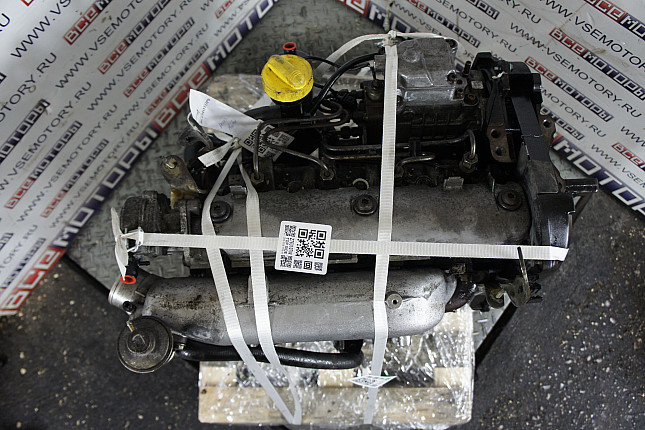 Фотография контрактного двигателя сверху RENAULT F9Q 770