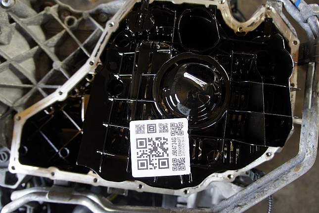 Фотография блока двигателя без поддона (коленвала) Audi CDNC