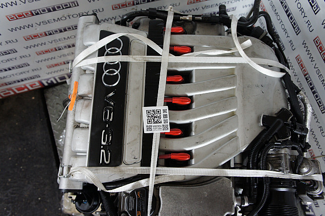 Фотография контрактного двигателя сверху AUDI BUB