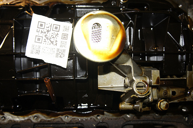 Фотография блока двигателя без поддона (коленвала) RENAULT F4P 760