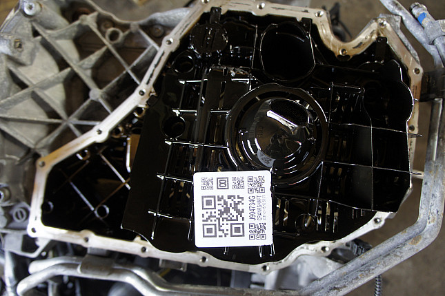 Фотография блока двигателя без поддона (коленвала) Audi CDNC
