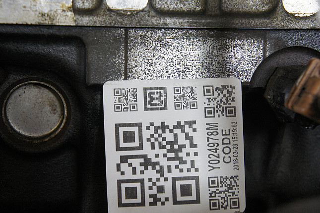 Номер двигателя и фотография площадки Renault D4F 784