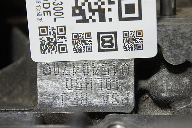 Номер двигателя и фотография площадки Peugeot RFJ (EW10A)