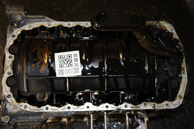 Фотография блока двигателя без поддона (коленвала) PEUGEOT RLZ (EW10D)