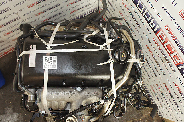 Фотография контрактного двигателя сверху VW BAC