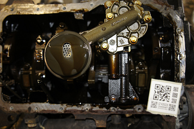 Фотография блока двигателя без поддона (коленвала) RENAULT NL740