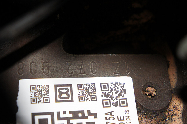 Номер двигателя и фотография площадки VW 1Z
