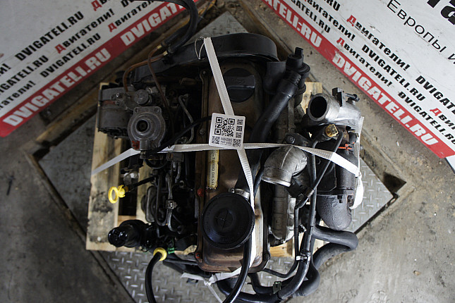 Фотография контрактного двигателя сверху VW RA
