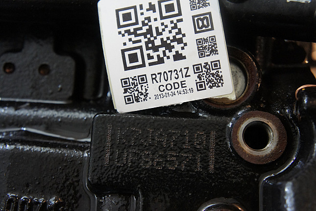 Номер двигателя и фотография площадки RENAULT K7J 700
