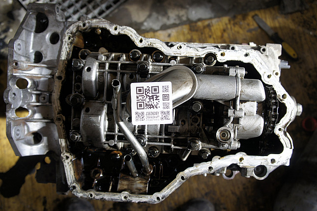 Фотография блока двигателя без поддона (коленвала) Land Rover 224DT (224DT4004102)