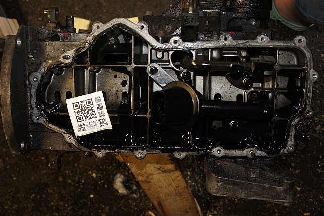 Фотография блока двигателя без поддона (коленвала) FORD RTP